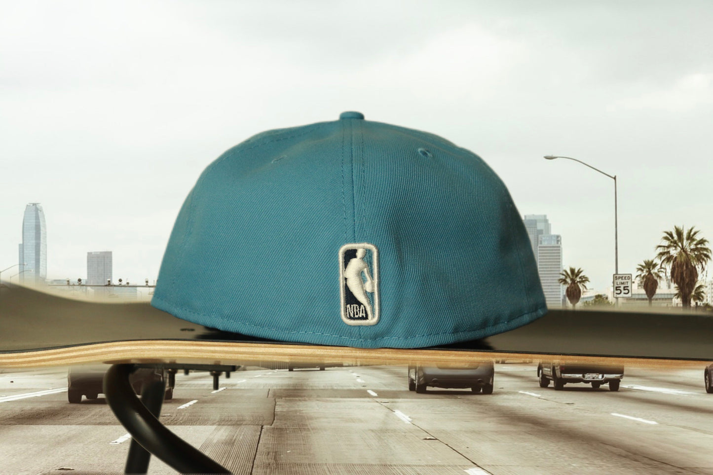 NEW ERA59FIFTY Chicago Bulls sky blue cap 7 1/2