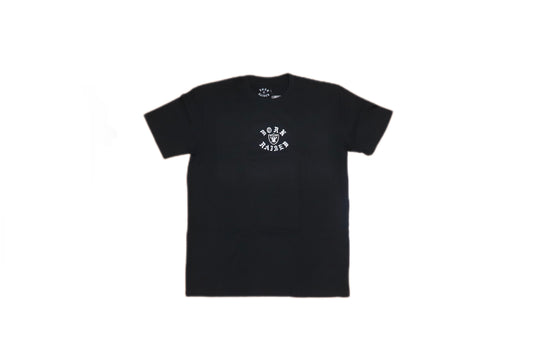 BORN X RAISED + RAIDERS SIGN PAINTER ROCKER TEE