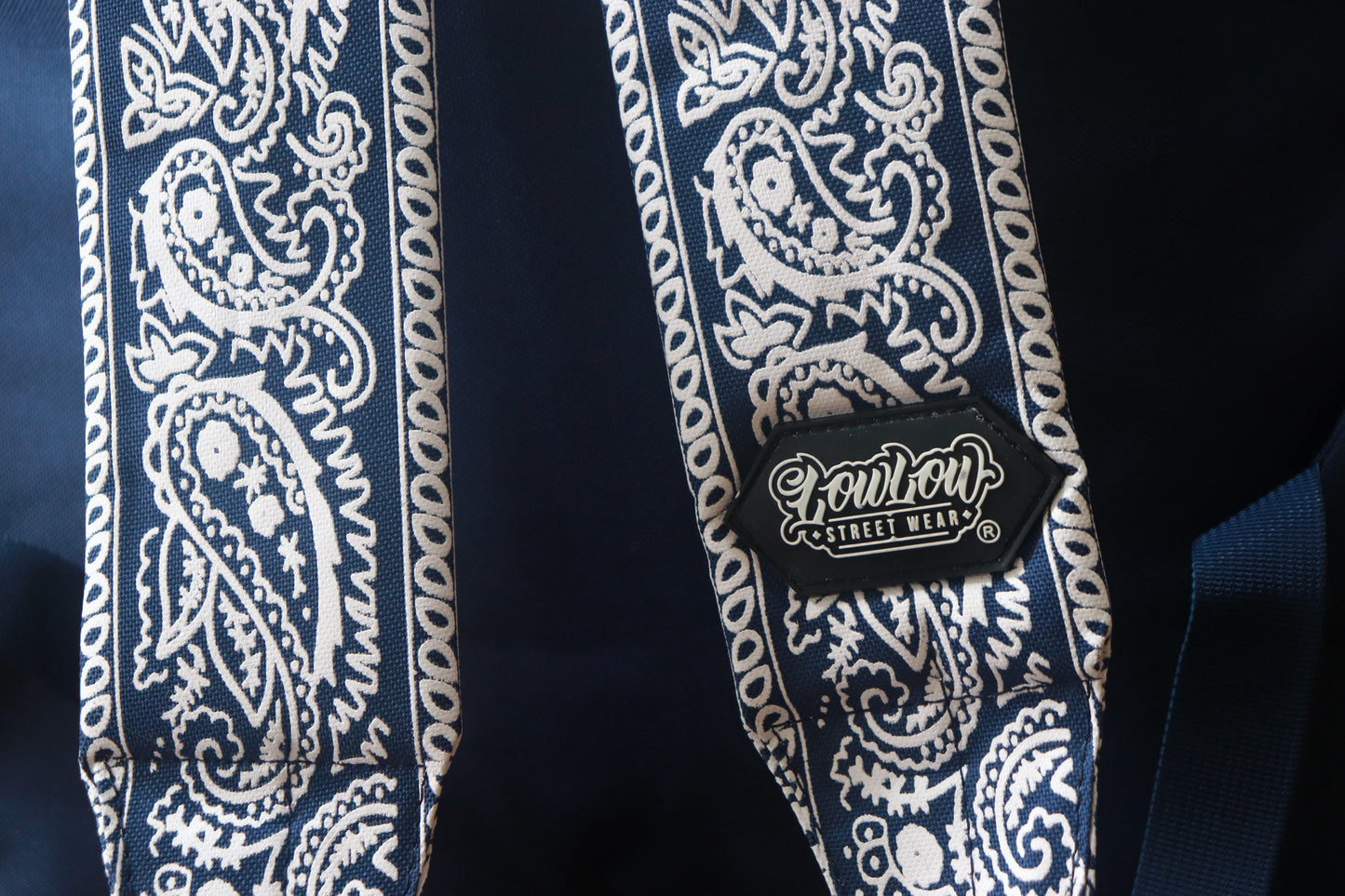 LOWLOW STREETWEAR NAVY BLUE  BANDANA BACKPACK