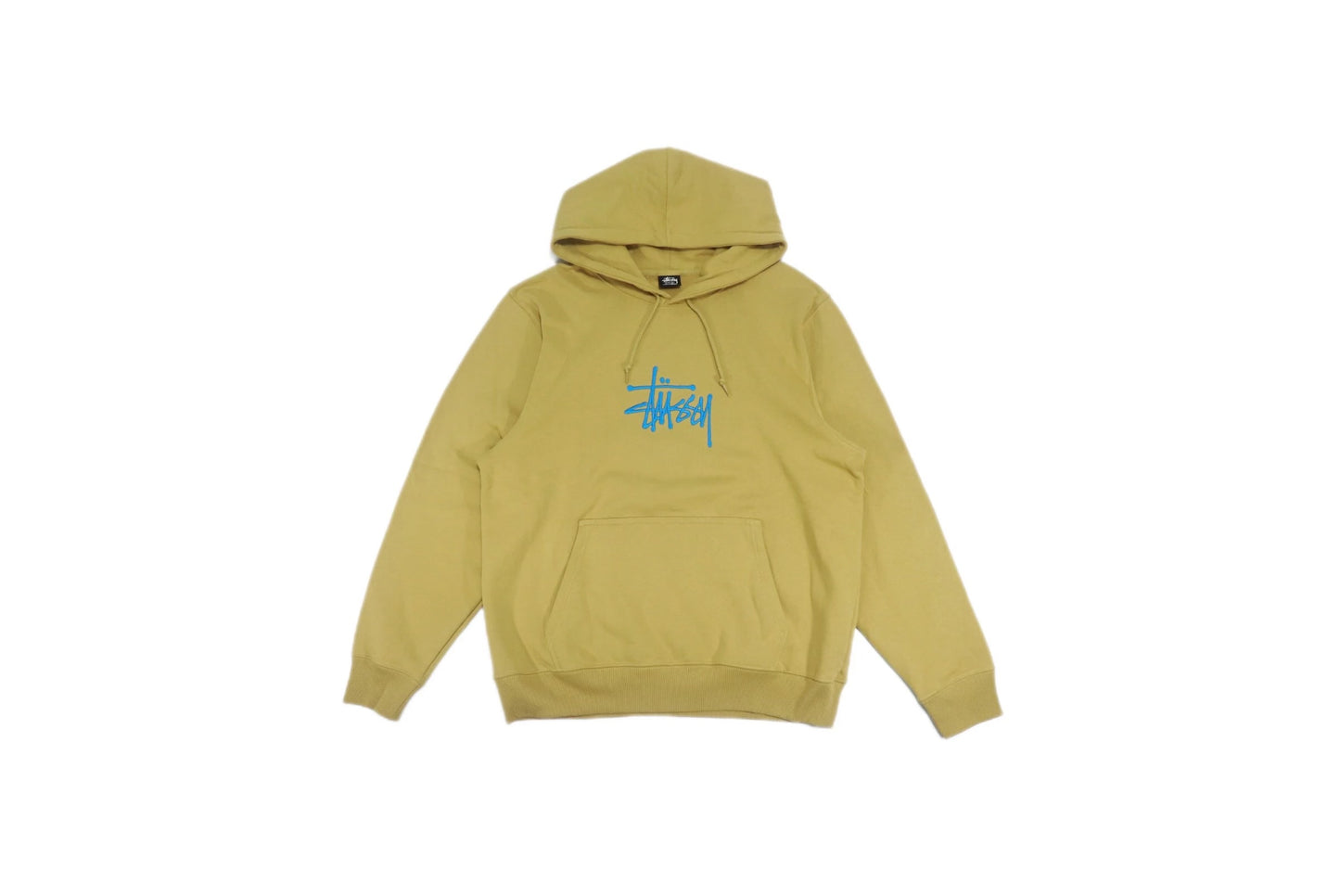 STUSSY STOCK LOGO APPLIQUE HOODIE