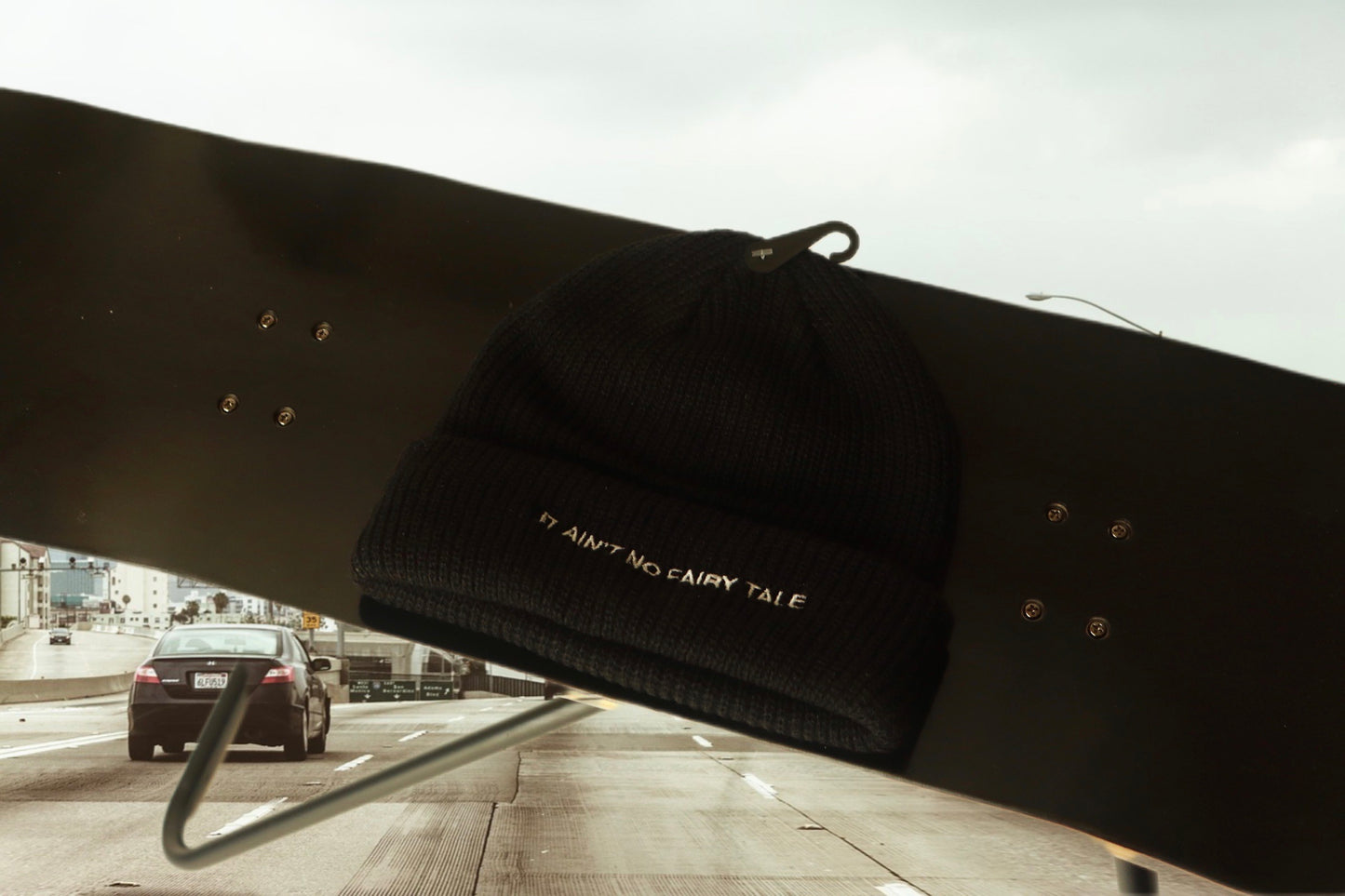 BOYZ N THE HOOD BEANIE BK