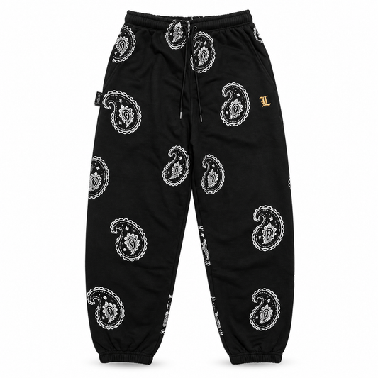 LOWLOW STREETWEAR Rag Sweatpants Blackout/Gold