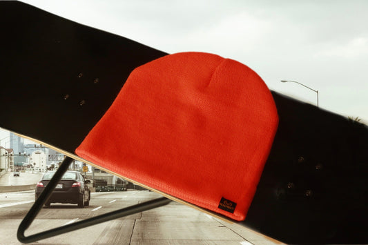 beanie orange
