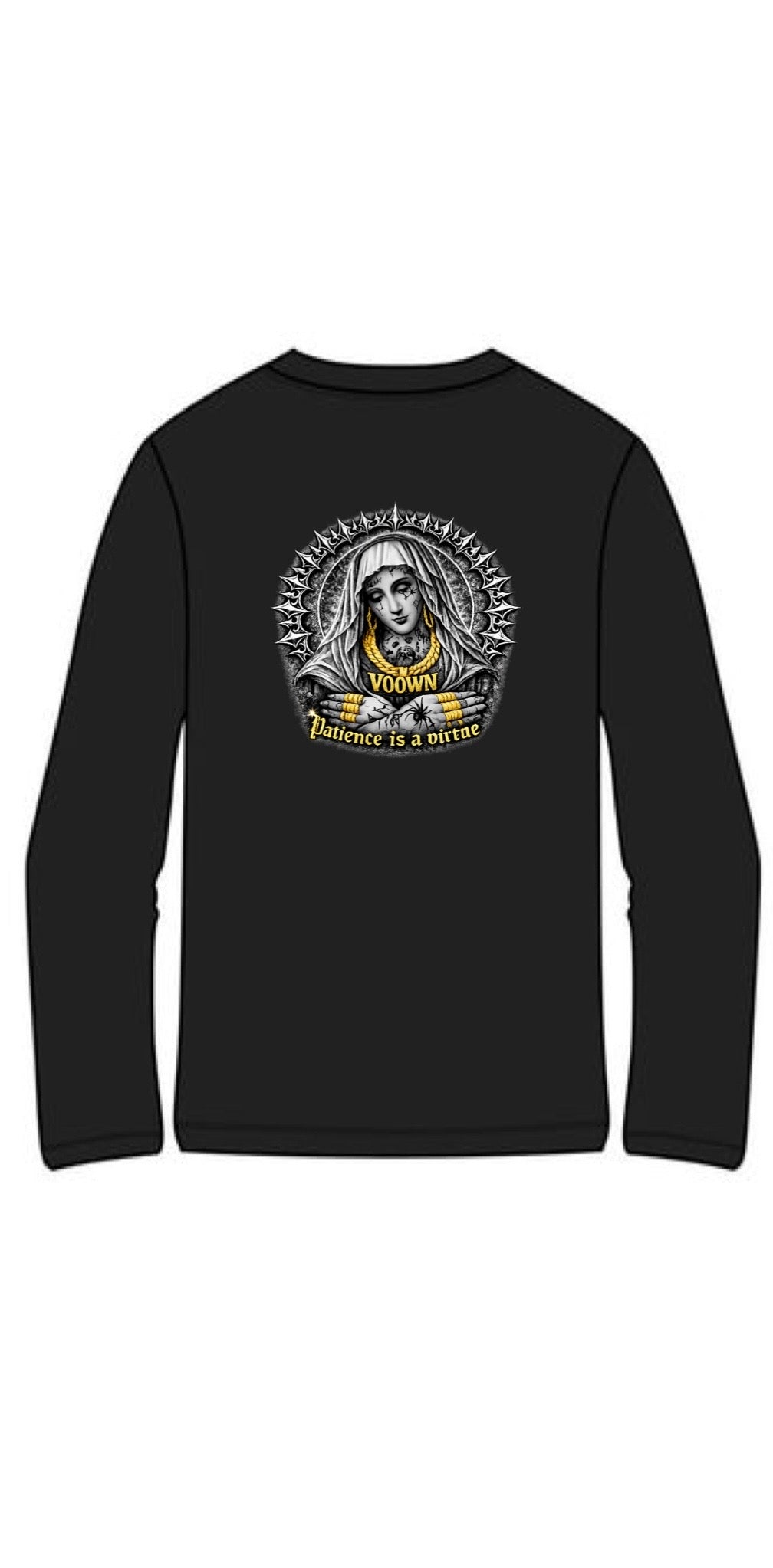 VOOWN Patience LongSleeve Tee BK