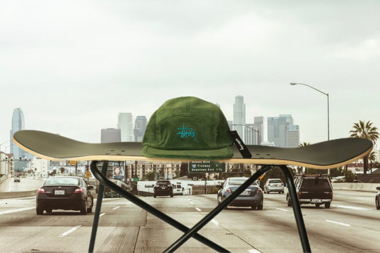 STUSSY corduroy cap