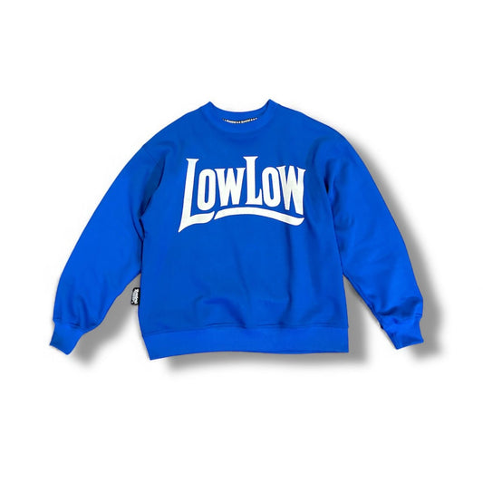 【限定生産】LOWLOW STREETWEAR LOWLOW Heavyweight Streetwear Crewneck Royal Blue
