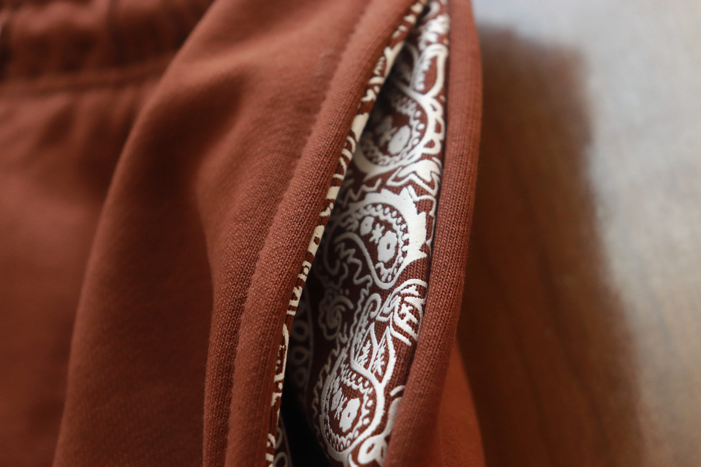 【限定生産】LOWLOW STREETWEAR   MAYAN BROWN SWEATPANTS