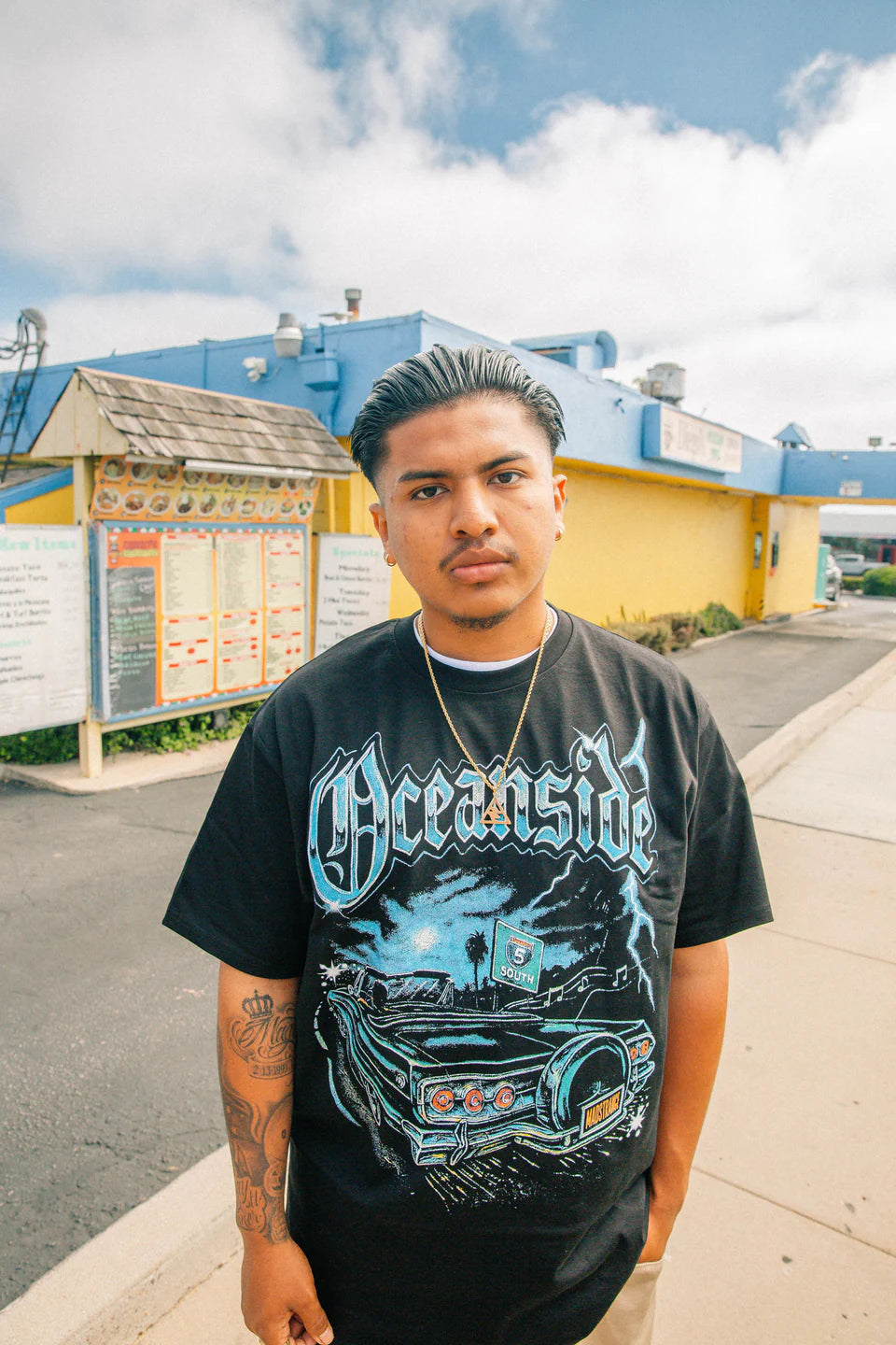 MadStrange Oceanside Lowrider Sparks Shirt