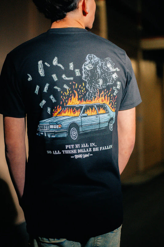 MadStrange Schemin Tee by Bishop Snow (Black)