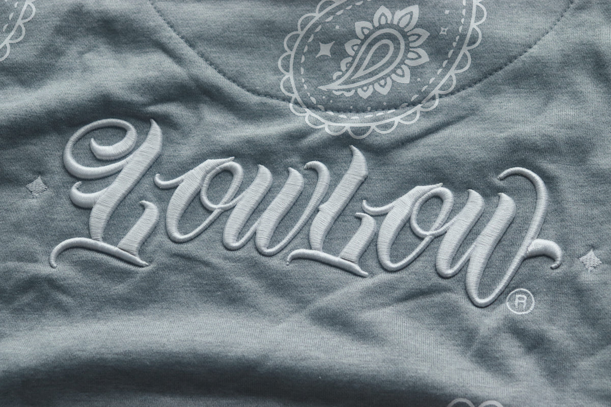 LOWLOW Rag Crewneck-Concrete (Heather Grey)