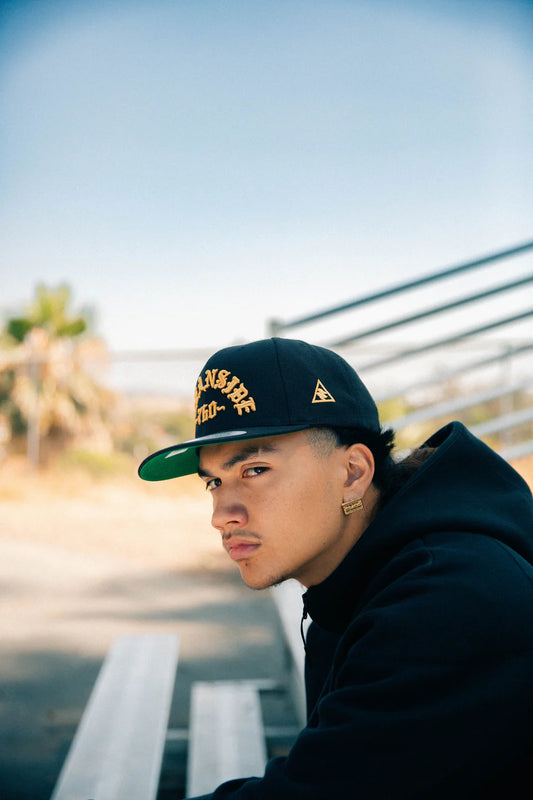 MadStrange OE 760 Snapback Black & Gold