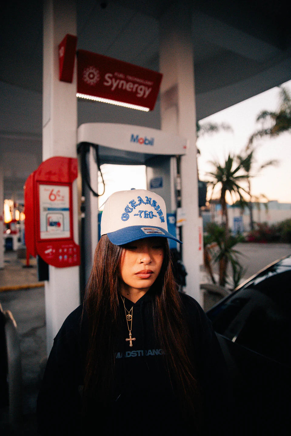 MadStrange OE 760 Snapback Tan & Blue