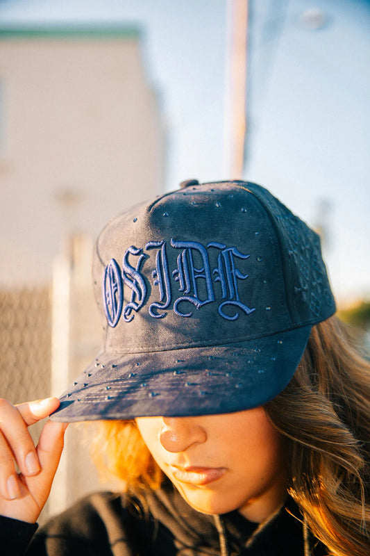 MadStrange OE Oside Bling Bling Snapback Navy