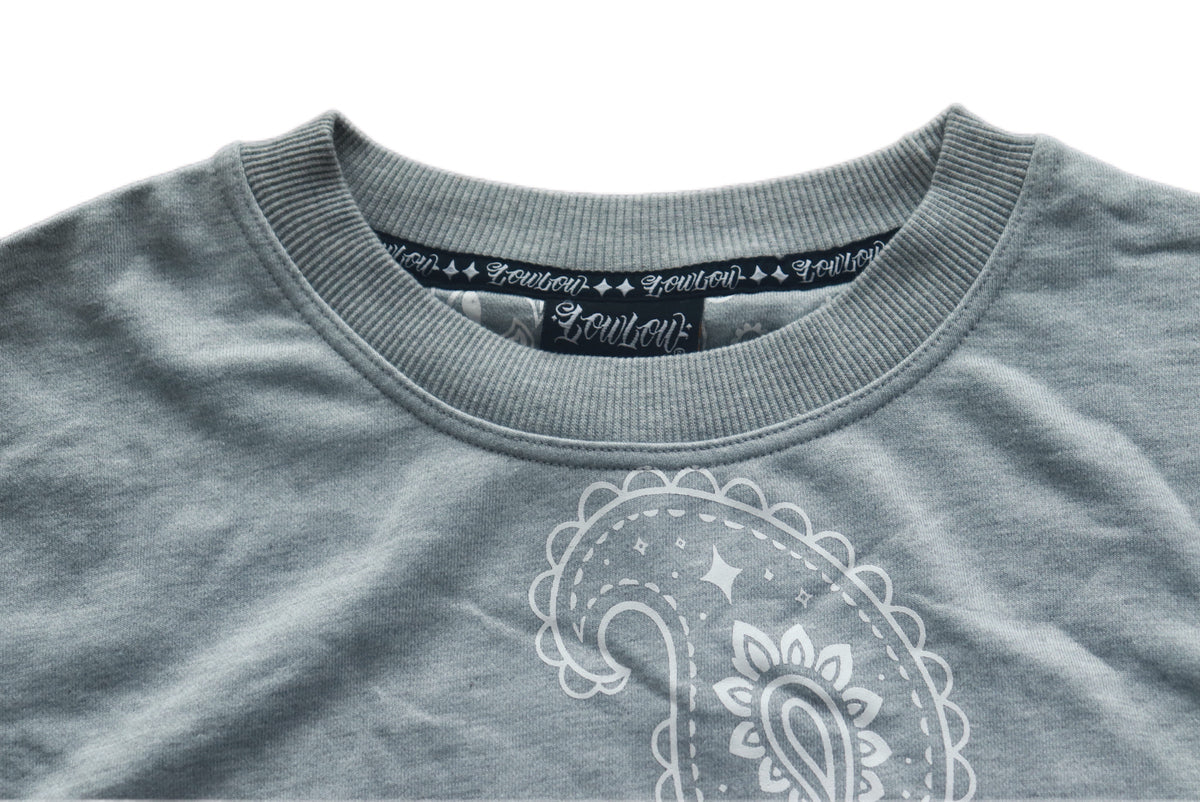 LOWLOW Rag Crewneck-Concrete (Heather Grey)