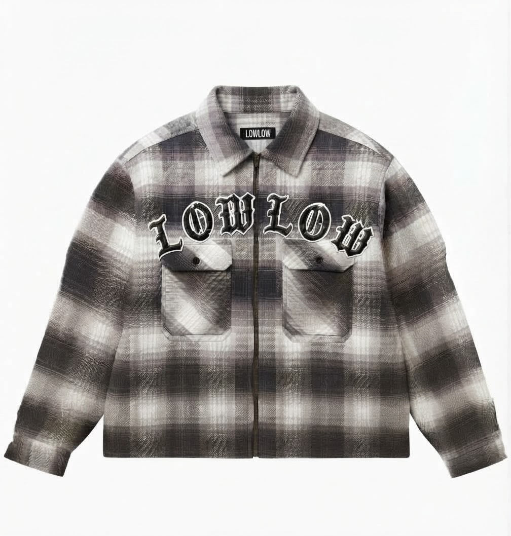 LOWLOW STREETWEAR LA Standard Flannel Smog