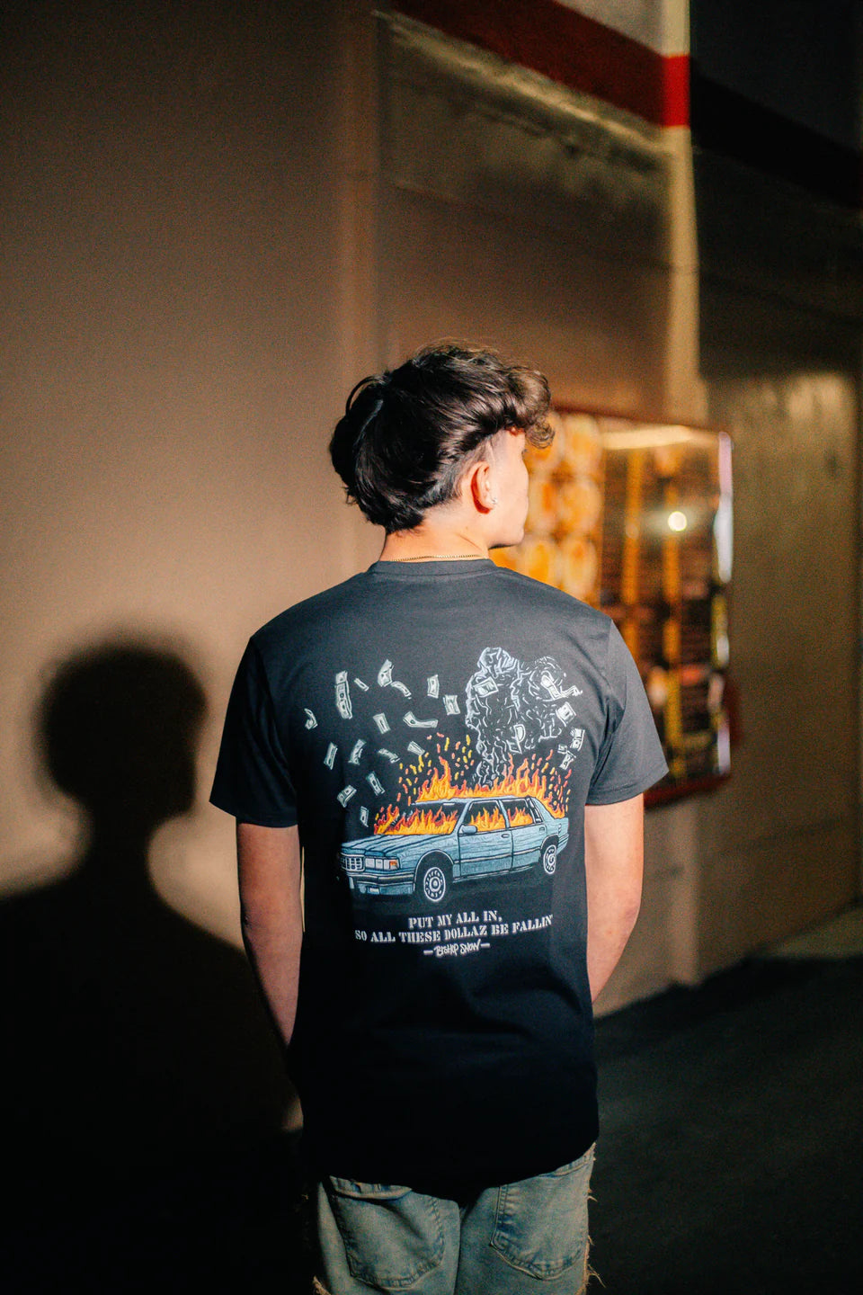 MadStrange Schemin Tee by Bishop Snow (Black)
