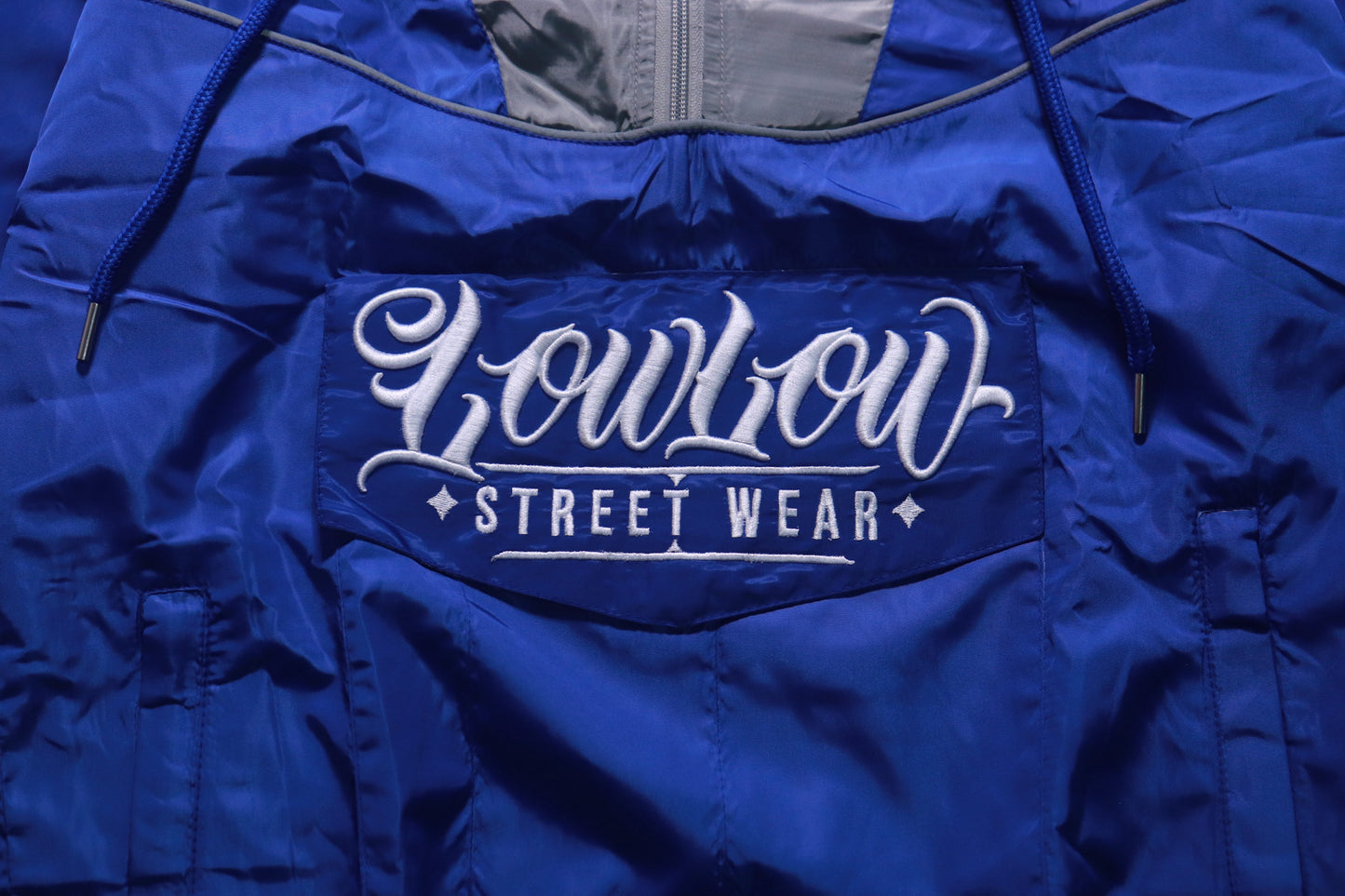LOWLOW STREETWEAR HOME TEAM WINDBREAKER BL