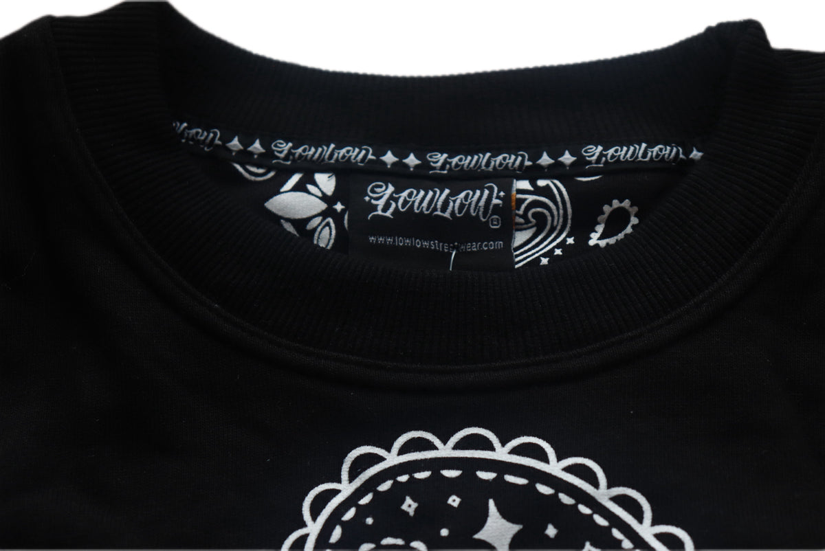 LOWLOW Rag Crewneck-Blackout