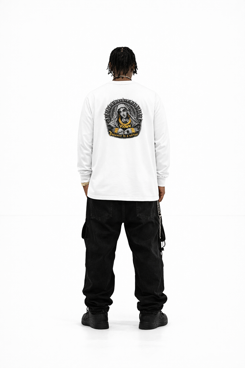 VOOWN Patience LongSleeve Tee WH