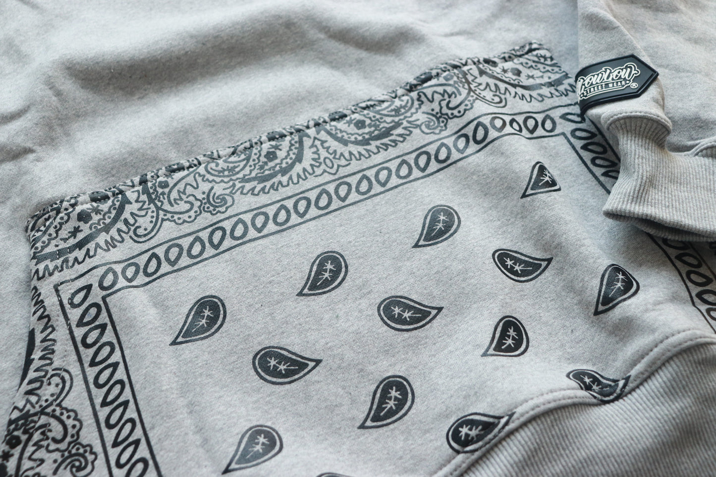 【限定生産)LOWLOW STREETWEAR HOOD GREY