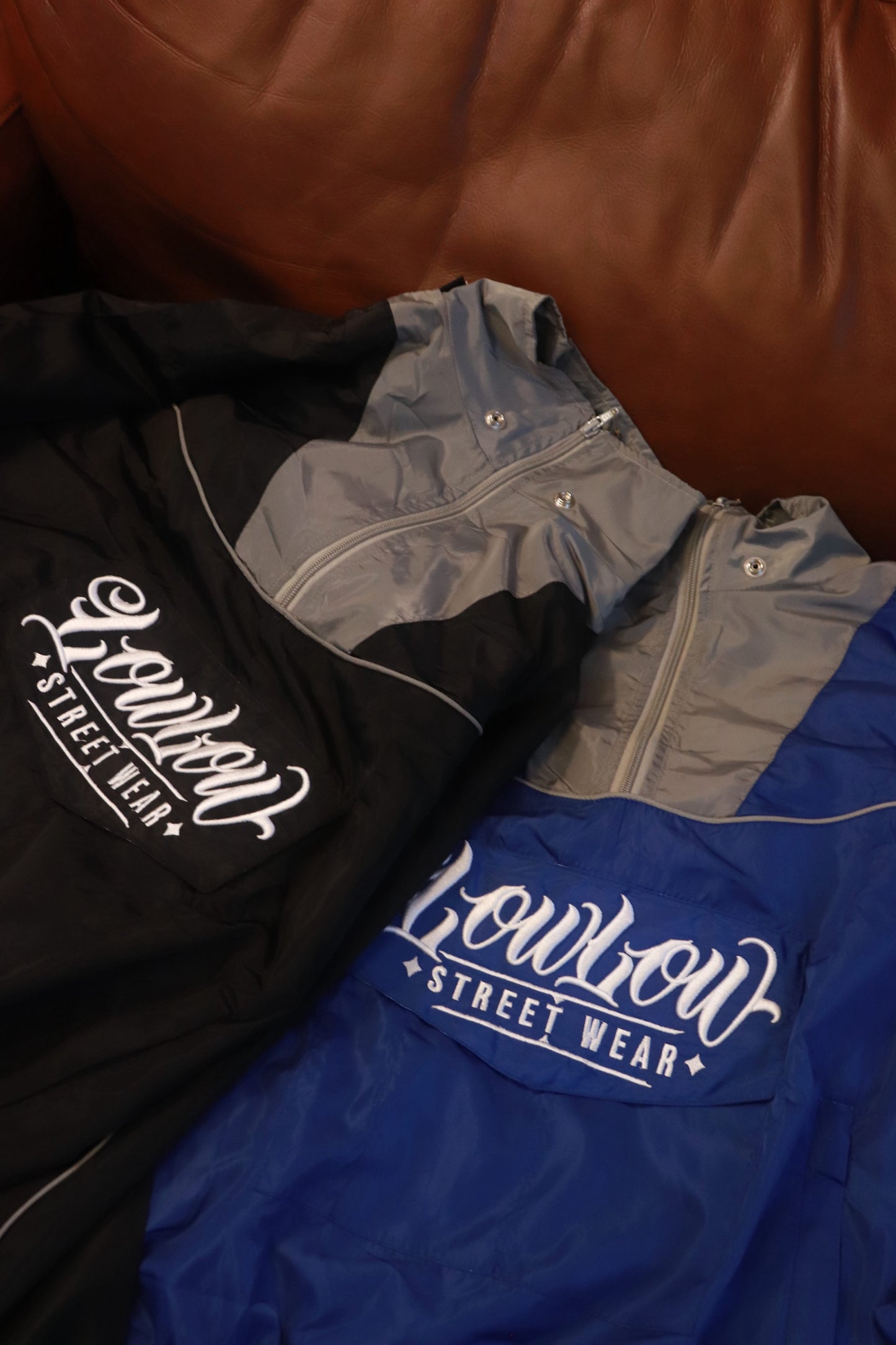 LOWLOW STREETWEAR HOME TEAM WINDBREAKER BL