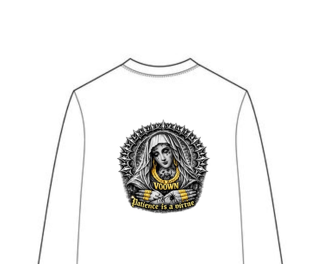 VOOWN Patience LongSleeve Tee WH