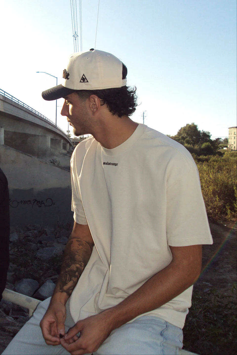 MadStrange Box Tee (Bone)