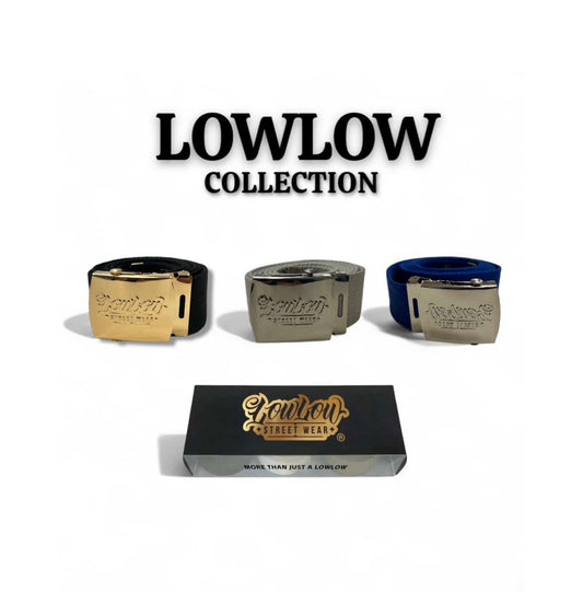 LOWLOW STREETWEAR LOWLOW COLLECTION BELTS (3 PACK)
