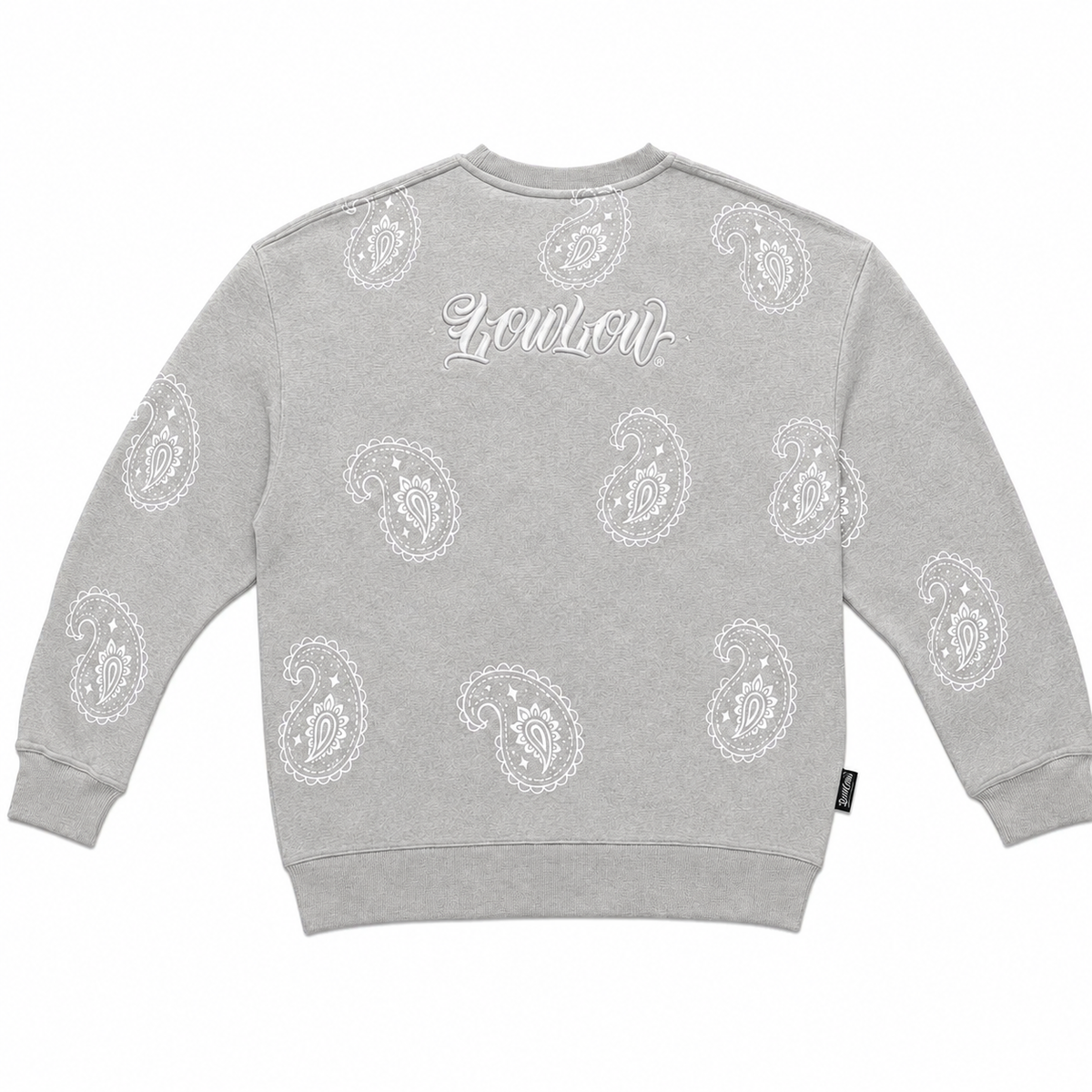 LOWLOW Rag Crewneck-Concrete (Heather Grey)