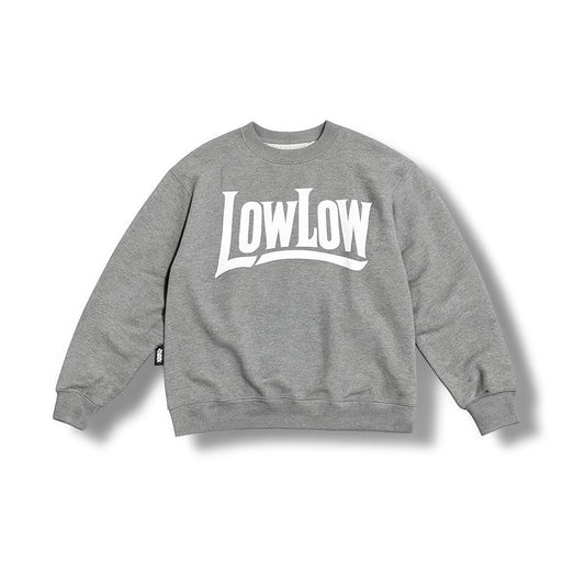 LOWLOW STREETWEAR LOWLOW Heavyweight Streetwear Crewneck Grey