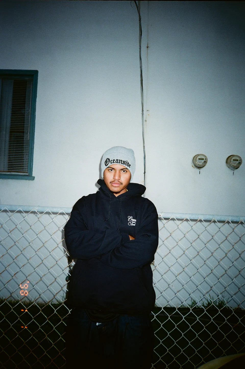 MadStrange OE Oceanside Beanie (Grey and Black)