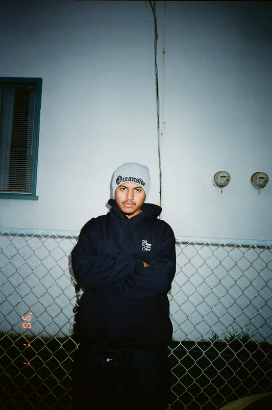 MadStrange OE Oceanside Beanie (Grey and Black)