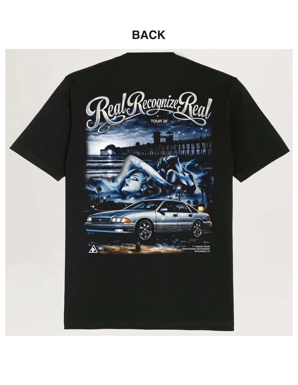 MadStrange RRR Bishop Snow T-Shirt (Black)